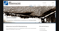 Desktop Screenshot of bvo-brandsanierung.de